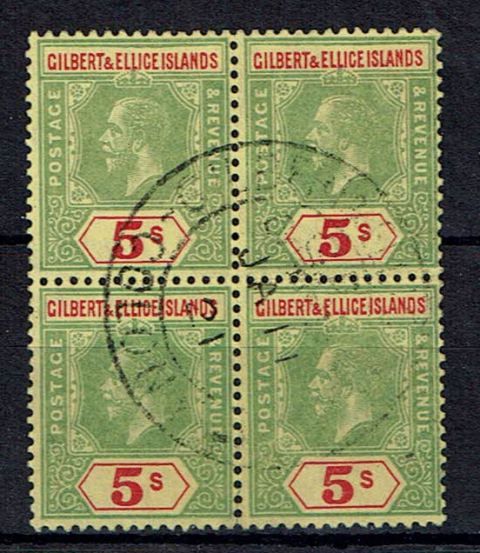 Image of Gilbert & Ellice Islands SG 23 FU British Commonwealth Stamp